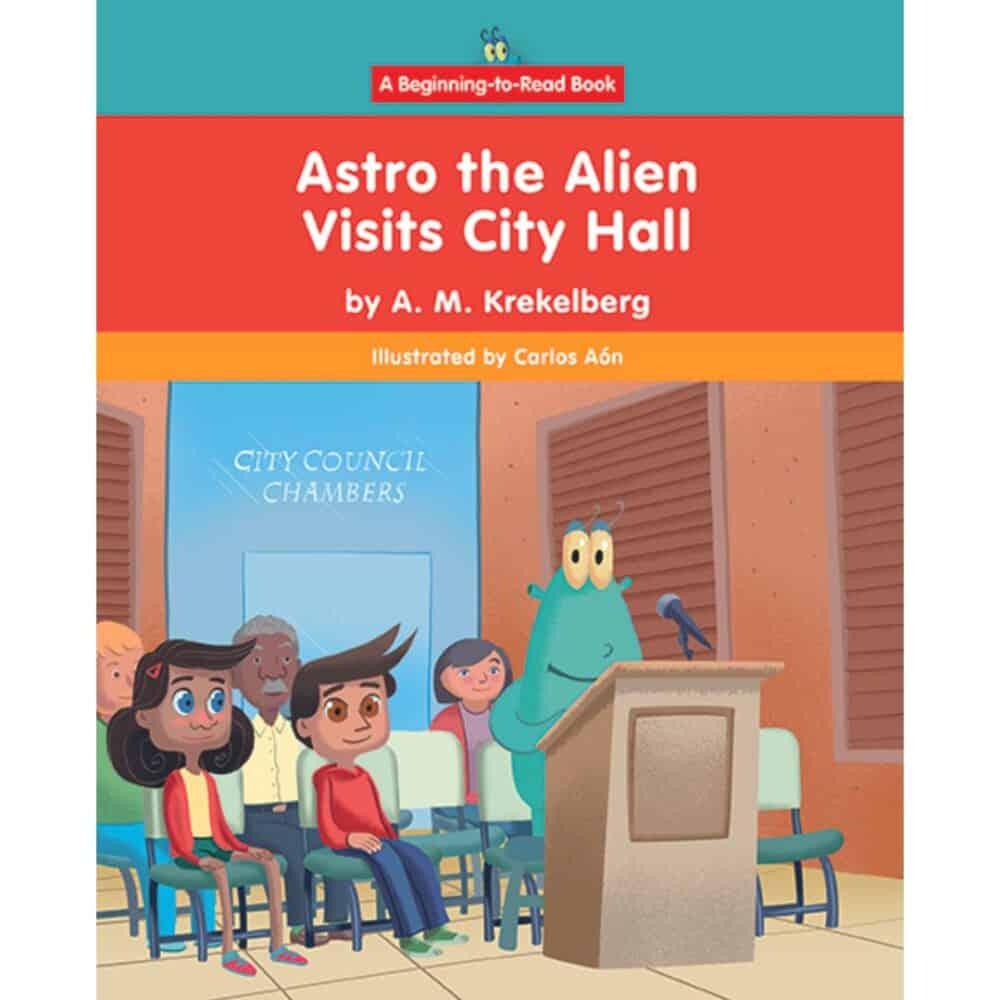 astro-the-alien-visits-city-hall-norwood-house-press